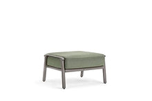 Winston Aspen Cushion 2 Piece Seating Set with Lounge Chair & Ottoman Weathered Teak