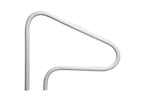 Rust Proof RTD-340 Gray 3-Bend Return-to-Deck Figure 4" Swimming Pool Handrail - 32" H x 40" W (Matching Color Escutcheons and Freight Included)
