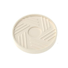 ZHONGCHENGWU Plant Saucers 2Pcs Plant Caddy with Wheels, Indoor Outdoor Round Plastic Planter Roller Base