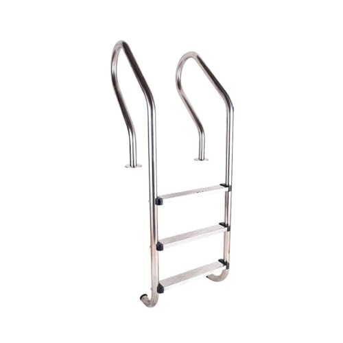 Stainless Steel Pool Ladder Anti-Slip Steps for Inground Above Ground Swimming Pools