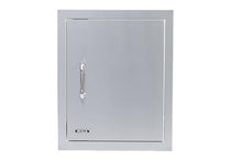 Extra Large Stainless Steel Vertical Door