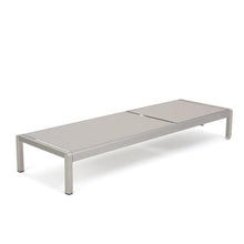Afuera Living Modern Outdoor Mesh Chaise Lounge Set of 4 Grey