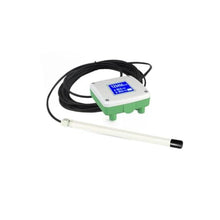JRCKJPJAZ Air Volume and Air Velocity Sensor Flow Meter Air Quantity Blowing Rate Flowmeter Wind Speed Transducer(0-10V(24V Power))