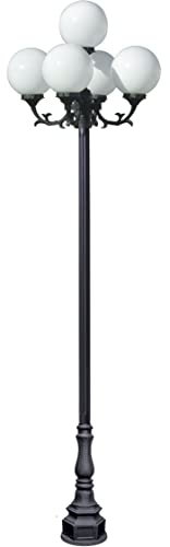 DABMAR LIGHTING INC GM6005-B Fixture,Post,6005,B,Showcase,5 Light