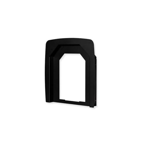 HUUM Mounting Collar, Mounting Collar for HIVE Flow Mini LS Sauna Stoves, Small (Black Steel)