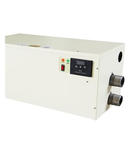 24KW Water Heater for Swimming Pool & Bathtube Thermostat PHS-24 Quickly and Efficiently