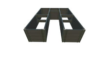 Frame It All Weathered 2" Tool Free Full Hex Inner Walk-Through 4 LVL Weathered Wood 2