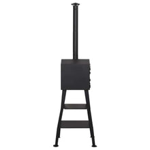 GBCDSWBR Charcoal-Fired Outdoor Pizza Oven. Steel Garden Baking Cooker