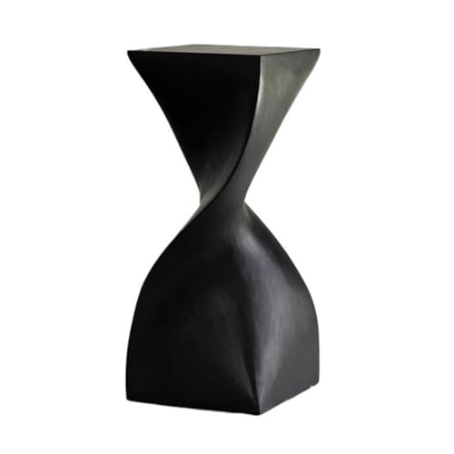 LUYOUBOZHU Vase Stand Black Originality Wood Carbonised Bonsai Base, Household Planter Display Side Table Stand(Large)