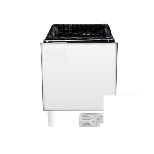 POGHDBXA Sauna Accessories, Sauna Heater, Sweat Stove with Internal and External Control, Commercial Stainless Steel Dry for Home Use, Small Machine for, Hotel, SPA(Out Control,3k)