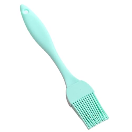 JDKHXPCL Silicone Material Cooking Brushes BBQ Basting Pastry Oil Brush Easy to Clean Heat Resistant Odorless 3 Colors to Choose(Green-1)