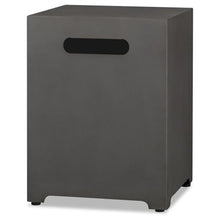 Home Square 2-Piece Set with Propane Fire Table with Conversion Kit & Tank Cover