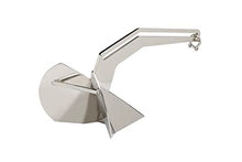 SEACHOICE Escape Plow Anchor 20 lbs Stainless Steel for Boats 28-33 Ft