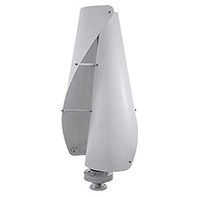 1000W Vertical Wind Turbine,3 Phase Permanent Magnet Generator 12V 24V 48V Vertical Axis Coreless Wind Turbine (12V with Controller, White),12v