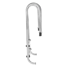 Pool Ladder 2-Step Stainless Steel Inground Swimming Pool Stairs W/Non-Slip Footstep for Above Ground Pools