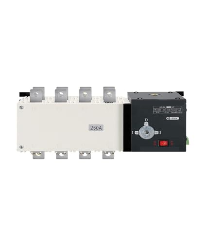 MGMYVDDGVW Dual Power Supply Automatic Transfer Switch Three-Phase Four-Wire Two-Input One-Output Two-Output Converter Manual Switch(2000A)