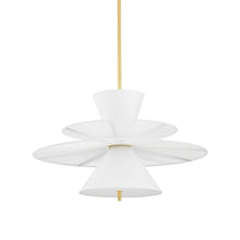 Hudson Valley Lighting Esperance 2 Light Pendant Brass 19" Tall x 30" Wide