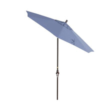 OROTLECT 7.5 Foot Bronze Aluminum Market Patio Umbrella Collar Tilt Crank Lift In Sunbrellacocoa Sunbrella