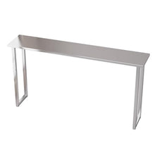 Bar Table, Stainless Steel 41.3" Height Pub Table, High Top Table Rectangular Bar Table Console Table Dining Coffee Table, for Porch, Garden, Balcony, Indoor, Outdoor, Easy to Set Up ( Size : L-78.7in