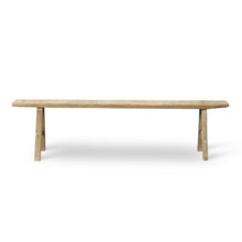 Artissance Vintage Reclaimed Wooden Noodle Bench, 6–7 ft Long, Handcrafted Rustic Solid Wood Bench, Perfect for Both Indoor and Outdoor, Bedroom, Patio, Entryways