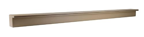Tomaso 60" ABS Waterfall Cascading Sheer Descent Water Feature Spillway Pool Spa Wall Mount - Tan Plastic (60")