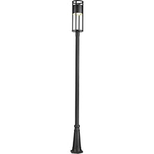 Z-Lite 517PHB-519P-BK-LED Luca Outdoor Post, 1-Light 11 Watts, Black