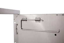 Bonfire Outdoor Kitchen Double Access Door,33x22 Inch,304 Stainless Steel BBQ Grill Doors,CBADD,Silver