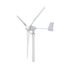 1500W 24 48 96 Volt 3 Nylon Fiber Blade Horizontal Home Wind Turbines Wind Generator Power Windmill Energy Turbines Charge For Home Use(48V)
