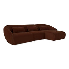 Moe's Home Collection Amelia Lounge Modular Right Sectional Chestnut