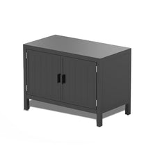 Outdoor Kitchen Island with Storage Grey Modern Contemporary Stainless Steel Finish