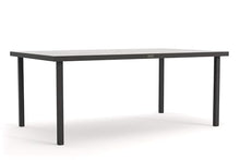 Winston Solid Top 44" x 73" Rectangular Dining Table, Black Night