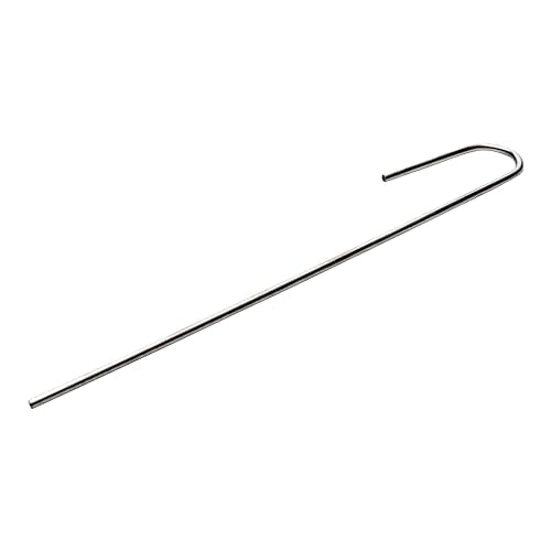 Drip Depot 8" Galvanized Steel Wire Stake for 1/2" Tubing - Pack of 1000
