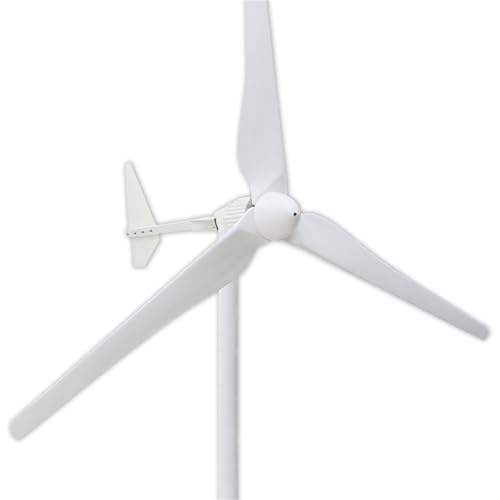 VBSNKLOI Wind Turbine Generator, Residential Wind Generator More Powerful Horizontal Low Speed Efficient
