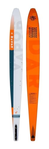 Radar Water Ski 68" - Mens Graphite Vapor - White / Orange Glow