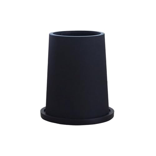 WOAITIANTIAN Flower Pots Cement and Glass Fibre Plant Pot, for Room Balcony Garden Office Plants Container(Large)