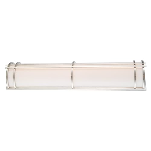 Modern Forms Skyscraper 37in LED Indoor or Outdoor Wall Light 3000K in Stainless Steel
