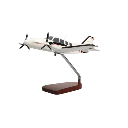 High Flying Models Beechcraft Baron G58 Large Mahogany Sculpture Multicolor