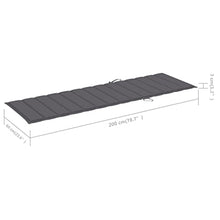 2-Person Lounger with Cushions,Outside Tanning Sun Chairs,Outdoor Set for Patio, Deck, and Poolside, Solid Acacia Wood (Brown+anthracitematerial)