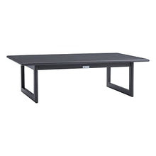 Armen Living Argiope 4 Piece Outdoor Dark Gray Aluminum & Fabric Outdoor Conversation Set