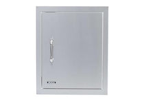 Bull Outdoor Products Premium Components for Outdoor Kitchen BBQ Island Vertical Stainless Steel Access Door with Reveal