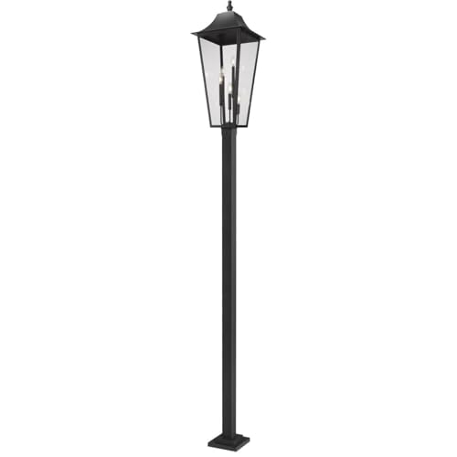 Z-Lite 5008PHXXLS-536P-BK Gannon 5 Light Outdoor Post Mount Fixture, Black