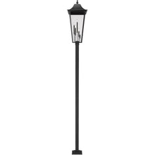 Z-Lite 5008PHXXLS-536P-BK Gannon 5 Light Outdoor Post Mount Fixture, Black