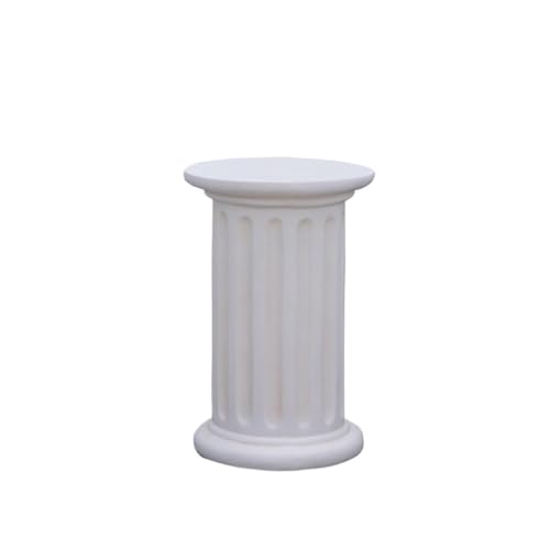 LIAN16PENG Roman Pillars Decor Roman Pillar Statues Pedestal Decorative Display Stand for Home Garden Yard Patio Decor Garden Plinth