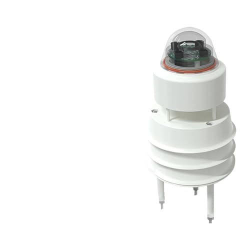 NURII Wind Speed Wind Direction Sensor, Optical Rain Atmospheric Pressure Temperature and Humidity Transmitter, RS485 Output(Style 3)