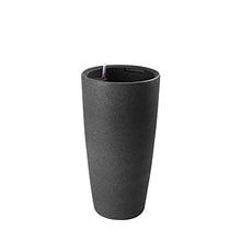 HIHELO Planters Resin Plastic Flowerpot Garden Art Vase Plant Stand Automatic Water-Absorbing Flowerpot Home Flowerpot Nursery Pots (Color : H)