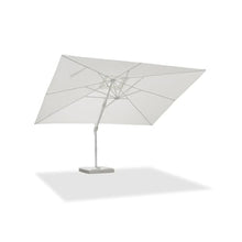 OROTLECT 10' x 13' Rectangular Economical Large Cantilever White Umbrella with White Base