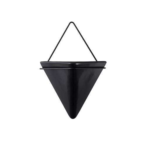 SDREYKUF Wall Hanging Flowerpot Hydroponic Decorative Ceramic