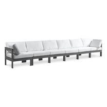 Meridian Furniture 376White-S180A Nizuc Collection Modern | Contemporary Outdoor Patio Modular Sofa