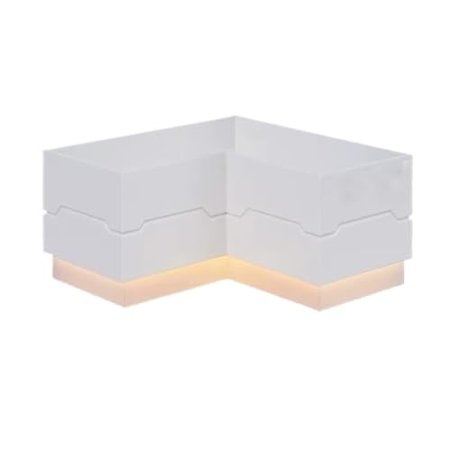 YUHUAWF Garden Bench Landscape Flower Bed Planting Trough Planter Box Planter Box with Bench