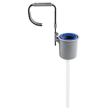 Bestway 56687E Steel Pro Max 15ft x 42in Outdoor Round Frame Above Ground Swimming Pool Set with 1000 GPH Filter Pump, & Ladder, Blue w/ Cleaning Kit